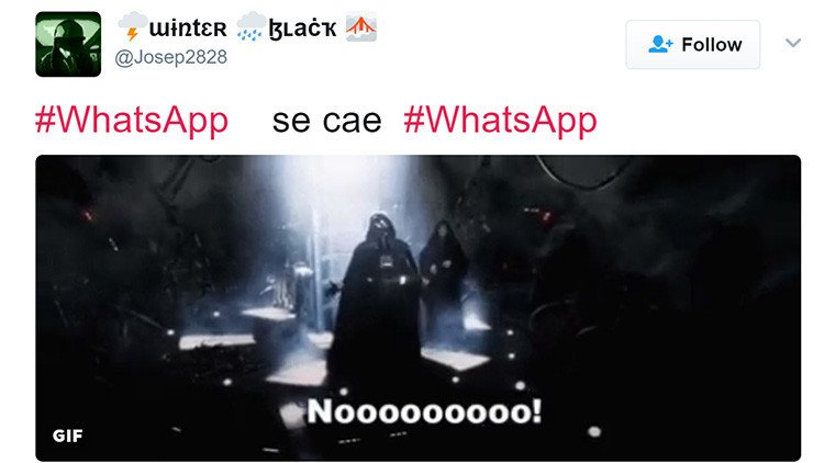Las redes se inundan de memes tras la caída mundial de WhatsApp
