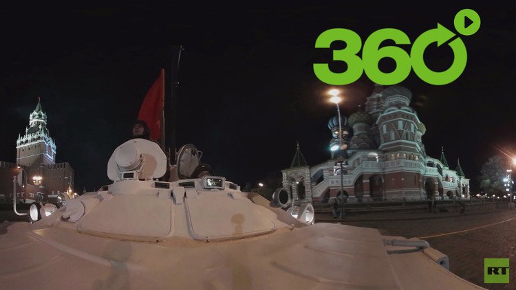 Así se ve en 360º el gran desfile de la Victoria en Moscú 'desde dentro'