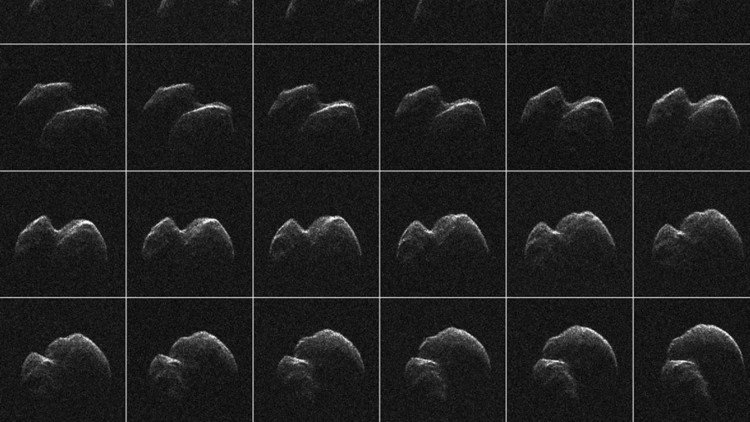 Cerca de la Tierra: Así es el asteroide con forma de "pato de goma" detectado por la NASA (VIDEO)