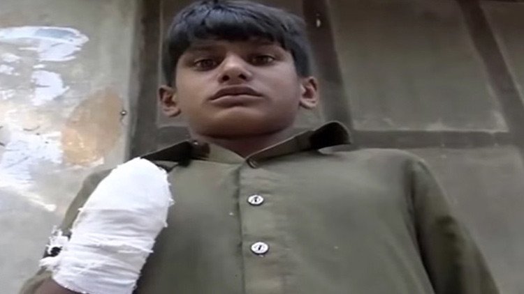 Cercenan la mano a un adolescente pakistaní por exigir que le pagaran su salario (VIDEO)
