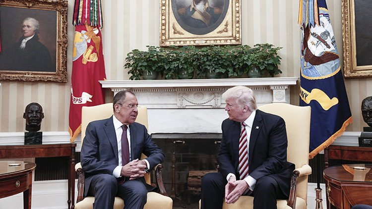 Trump: "Mi excelente reunión con Lavrov puede salvar vidas y llevar a la paz"
