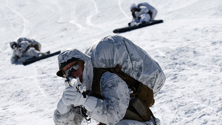 FOTOS: El frío noruego pudo con los soldados de EE.UU.