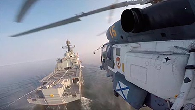 La Marina rusa publica un espectacular video de la Flota del Báltico