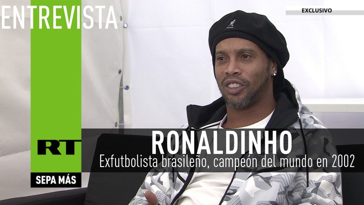 Ronaldinho, en exclusiva a RT: ¿Quién será el próximo número uno del mundo?