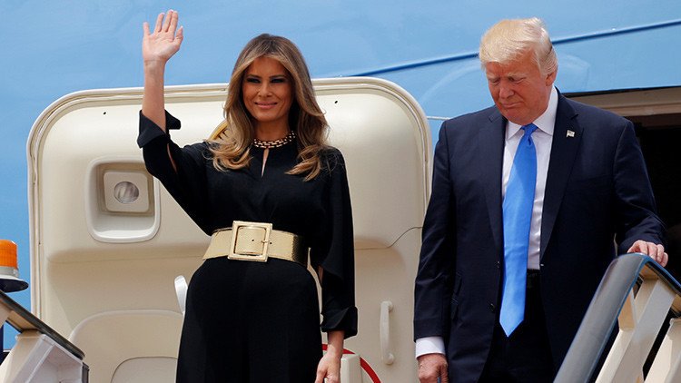 Melania e Ivanka Trump se niegan a cubrirse la cabeza durante su visita a Arabia Saudita