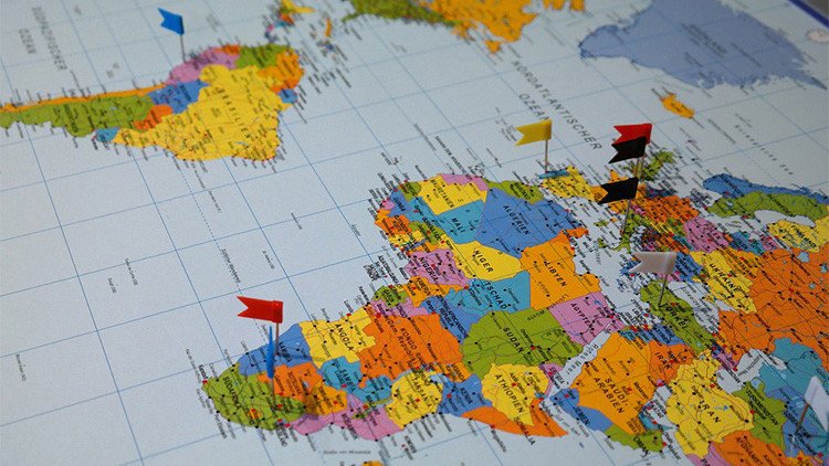 'Guerra' para EE.UU.: Un mapa asocia a cada país la palabra más común de sus artículos en Wikipedia