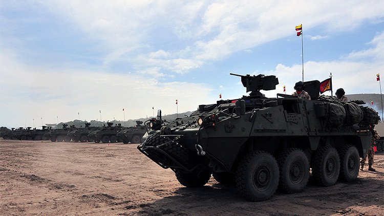Venezuela tacha de "provocación" la presencia de vehículos blindados de Colombia cerca la frontera