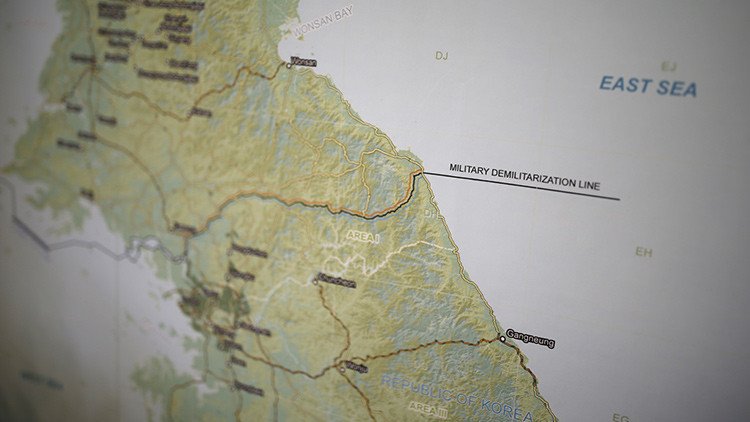 Un "objeto no identificado" atraviesa la frontera de Corea del Sur desde la del Norte