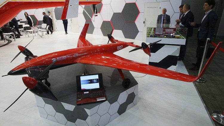 Presentan el prototipo de un revolucionario convertiplano no tripulado ruso 