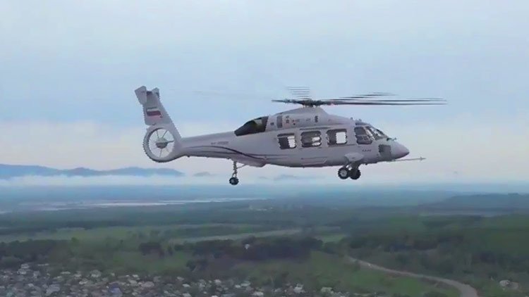 VIDEO: El primer vuelo del nuevo helicóptero ruso Ka-62
