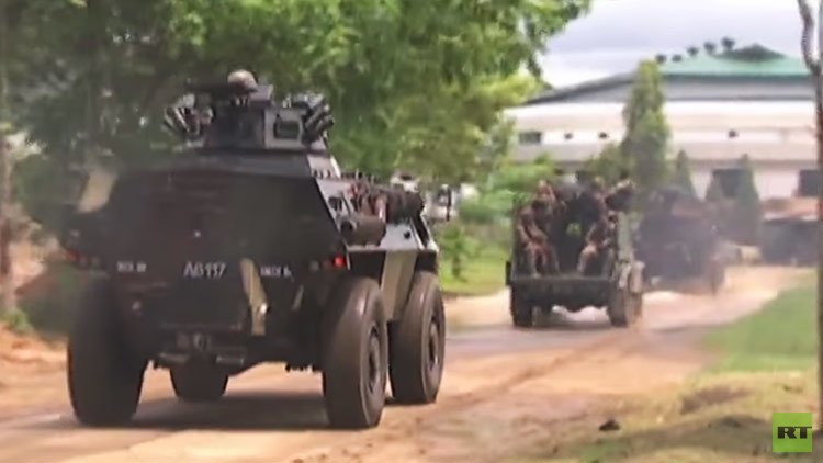 Así se lleva a cabo la operación antiterrorista en Filipinas (VIDEO)