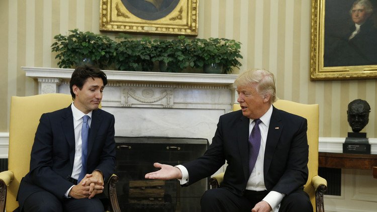 'Bullying' presidencial: Así apoda Donald Trump al primer ministro canadiense Justin Trudeau
