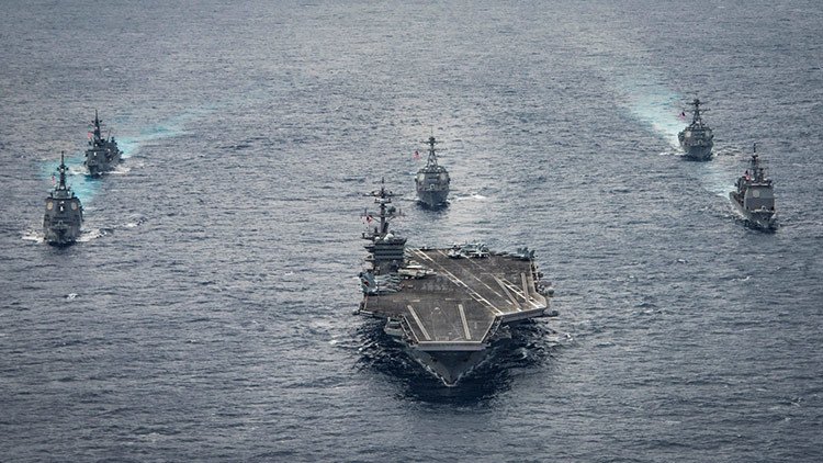 El portaviones USS Carl Vinson regresa a EE.UU. tras cumplir su misión en aguas coreanas