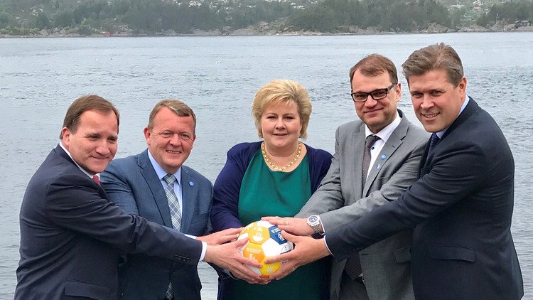 ¿Quién domina al mundo?: Primeros ministros de los países nórdicos se mofan de una foto de Trump