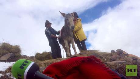 FOTOS: RT conoce en Ecuador al último 'hielero' del Chimborazo, el punto más cercano al Sol