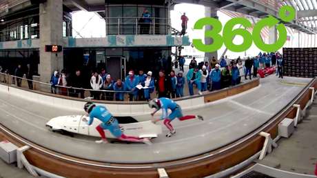 Bobsleigh en 360º: Fórmula 1 sobre hielo
