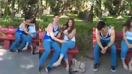 Descubre al novio de su hija siéndole infiel, lo encara y el video se hace viral 