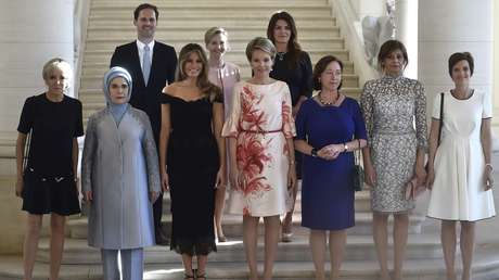 Así reaccionó la Casa Blanca a la foto de las primeras damas de la OTAN y el 'primer caballero' gay
