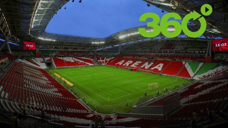 Copa Confederaciones 2017: Visite el Estadio Kazán Arena en un video panorámico en 360º