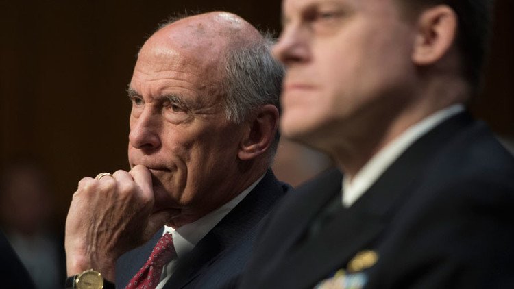 Los jefes de Inteligencia de EE.UU. niegan presiones para intervenir en la investigación sobre Rusia
