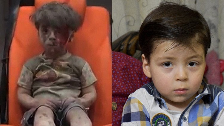 Zajárova propone a la CNN que haga un "reportaje honesto" sobre el niño de Alepo