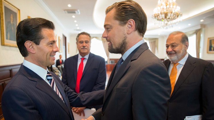 Peña Nieto, Slim y DiCaprio forman un equipo insólito para salvar a la vaquita marina