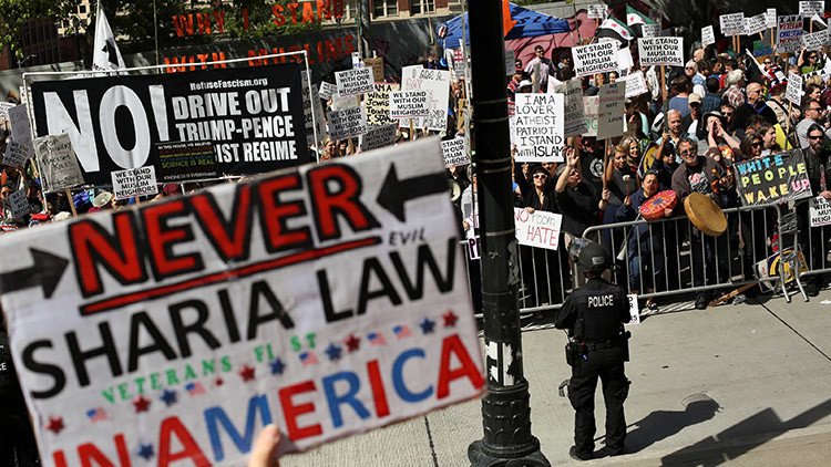 Marchas contra la sharia recorren varias ciudades de EE.UU. (FOTOS, VIDEOS)