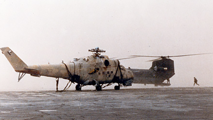 Érase una vez en Chad: cómo los estadounidenses robaron un helicóptero de ataque soviético