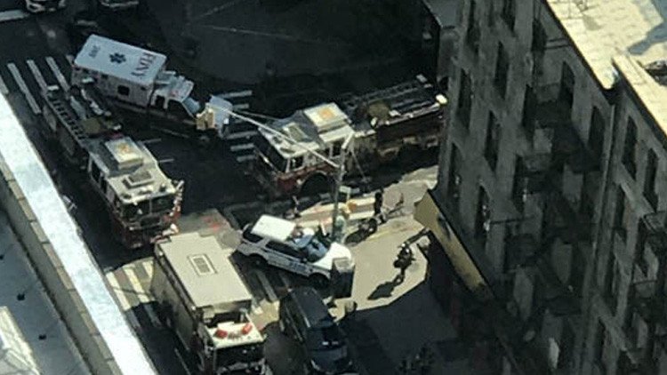 Bloquean una zona de Nueva York por un incidente con gas que dejó 35 heridos