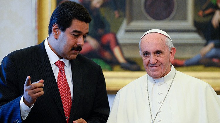 Maduro pide la mediación del papa para evitar que la oposición use a niños en las protestas