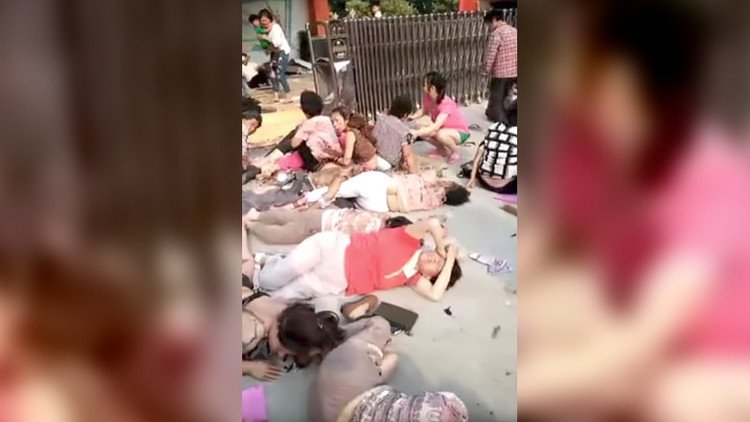FUERTES IMÁGENES: Ocho muertos y 60 heridos en una explosión en un jardín de infancia en China