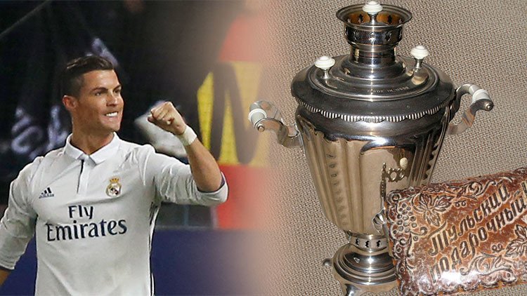Un equipo ruso 'tienta' a Ronaldo y propone pagar su traspaso con té de samovar y dulces locales