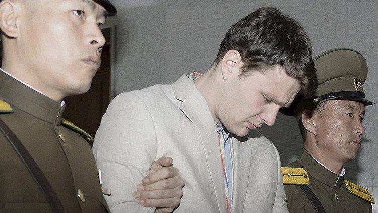 Publican fotos y video del estudiante Otto Warmbier antes de su detención en Corea del Norte