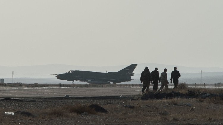 Nuevo incidente con un Su-22 sobre las posiciones de la oposición en Siria