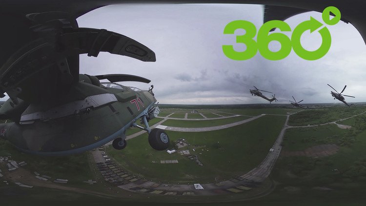 Berkut en 360°: Espectacular vuelo acrobático de la mítica escuadrilla rusa en su 25.° aniversario
