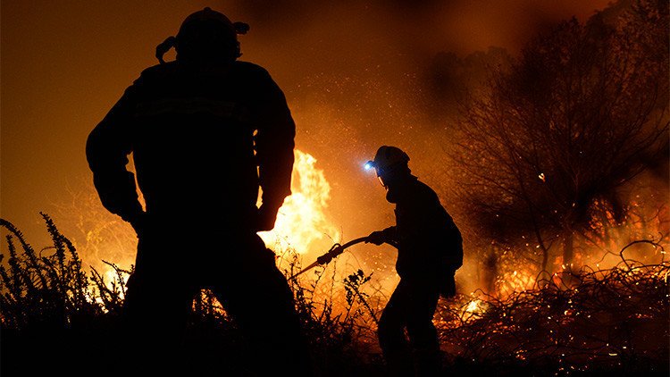 Imágenes dramáticas del devastador incendio en España (VIDEOS)