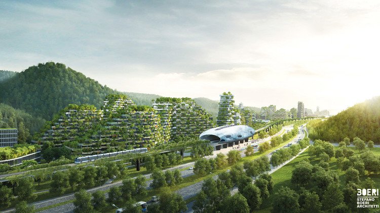 La ciudad-bosque que combatirá la contaminación en China