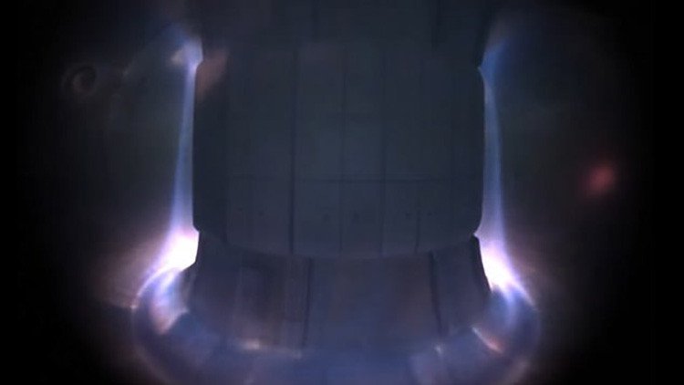 VIDEO: Se viralizan increíbles imágenes desde el interior de un reactor de fusión