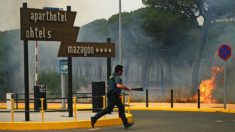 ¿Una venganza? El incendio del parque español de Doñana arrasa 8.500 hectáreas de bosque