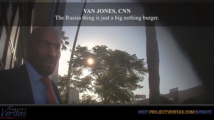 Comentarista de CNN grabado con cámara oculta: "El tema de Rusia es una gran hamburguesa vacía"