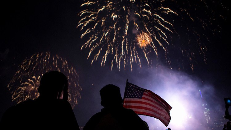 EE.UU. celebra el Día de la Independencia con un espectacular 'show' de fuegos artificiales (VIDEO)