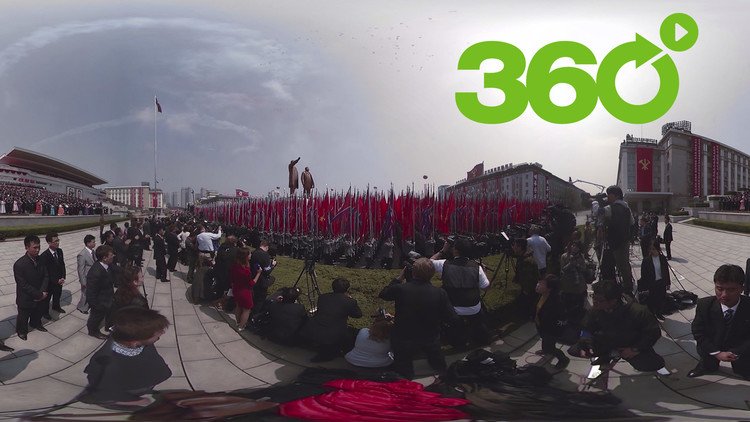 El poderío de Pionyang en 360°: Vea cómo celebró Corea del Norte su mayor desfile militar