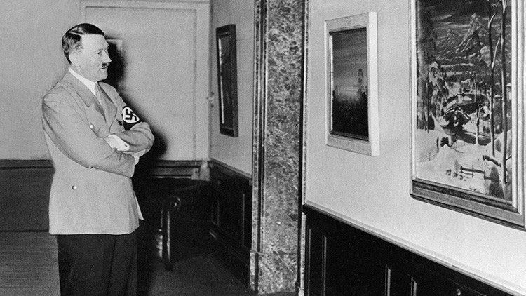 Pasión mortal: Un cuadro de Hitler oculta el secreto sobre el suicidio de su sobrina 