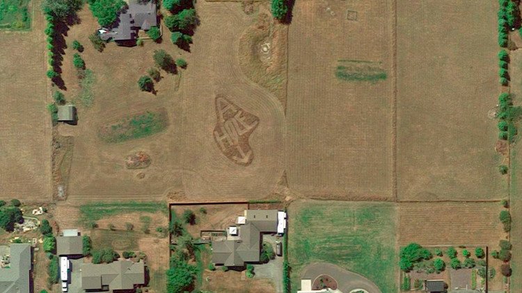 Google Earth deja al descubierto una pequeña venganza 