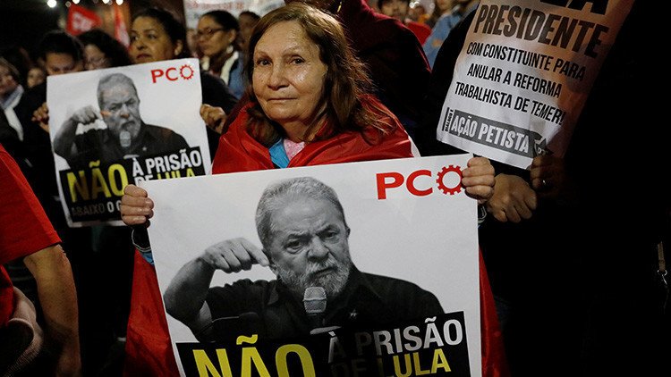 Primeras protestas en Brasil contra la condena del expresidente Lula da Silva