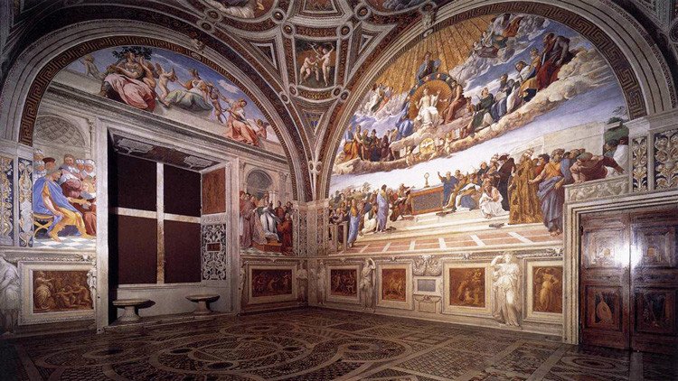 Una restauración de los frescos del Vaticano revela dos obras de Rafael de hace 500 años
