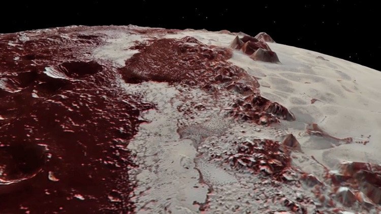 VIDEOS: La NASA revela majestuosas montañas y planicies heladas de Plutón