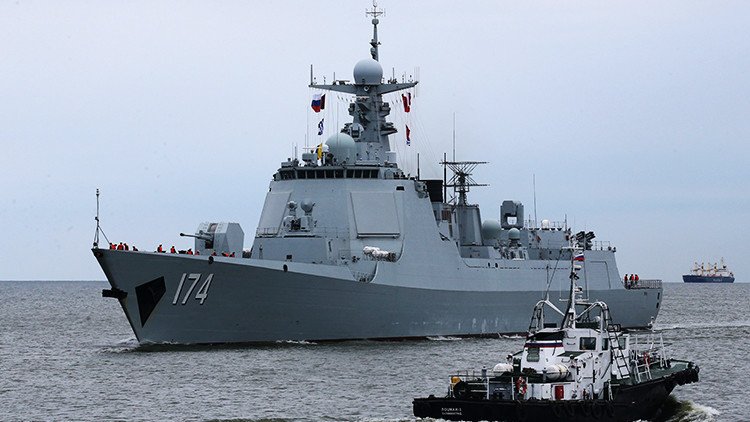Rusia y China comienzan las maniobras militares navales conjuntas