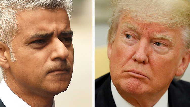 El alcalde de Londres acusa a Trump de comportarse como un niño "de 12 años"