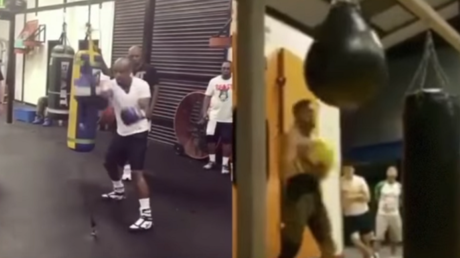 ¿Dará una paliza Mayweather a McGregor? Impresionante video compara sus entrenamientos 